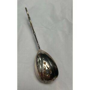 VTG Gorham Heritage Silver-Plate Salad Tongs Servers Slotted Spoon, fork, 10.5"